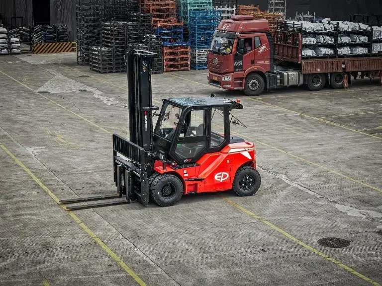 EP EFL70-6-HV-PRO High Capacity Electric Counterbalanced Forklift 7.0T