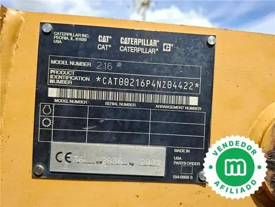 Caterpillar 216 mini loader