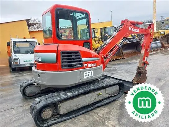 Bobcat E50 EM mini excavator