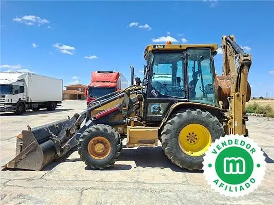 Caterpillar 428D backhoe loader
