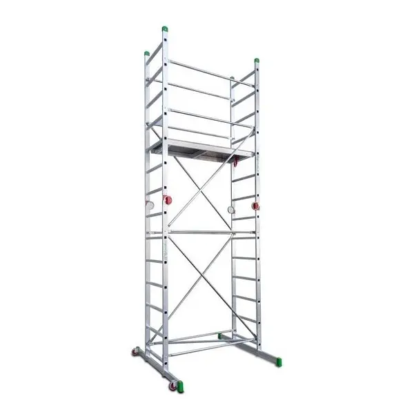 Mini andamio de aluminio 150kg - Escalera de apoyo