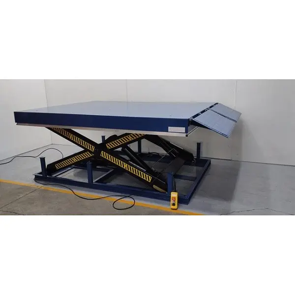 Mesa Elevadora Eléctrica 4000kg (2500x2000mm) + 400mm. Solapa (para muelle de carga)