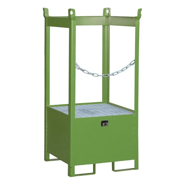 Piston stacking pad, painted, green Seda