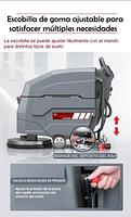 Hu-Lift Electric scrubber drier with manual push option X4