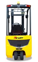 Hu-Lift CPD15LE and CPD18LE 3-wheel front-wheel drive electric forklift truck