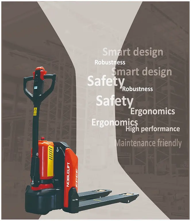 1500/2000 kg EDGE electric pallet truck - NobleLift PTE15/20N