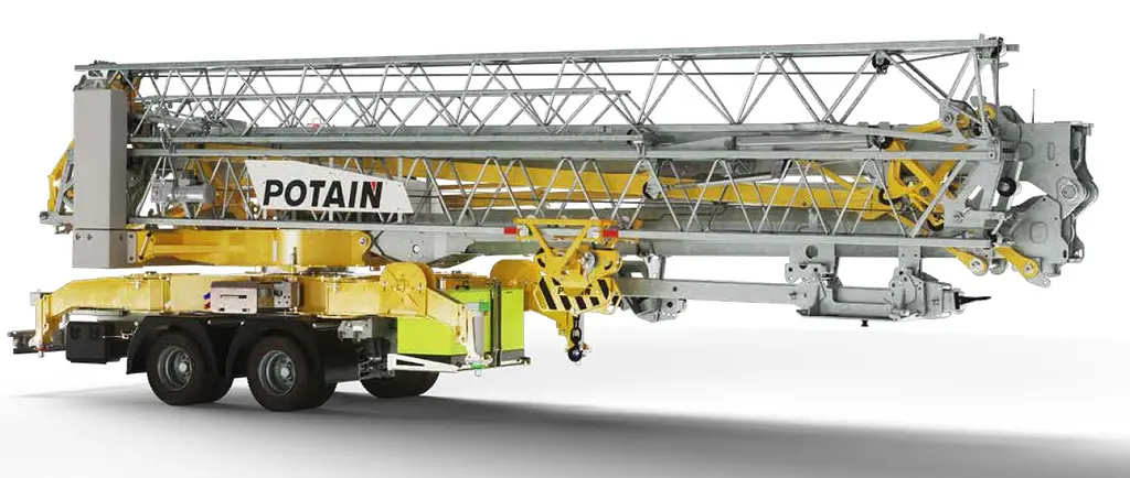 Potain Hup M 28-22 A Self-Erecting Cranes