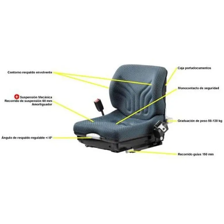 Asiento Grammer MSG20 para carretilla elevadora