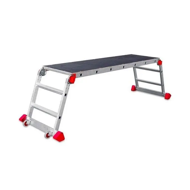 Foldable height adjustable work platform