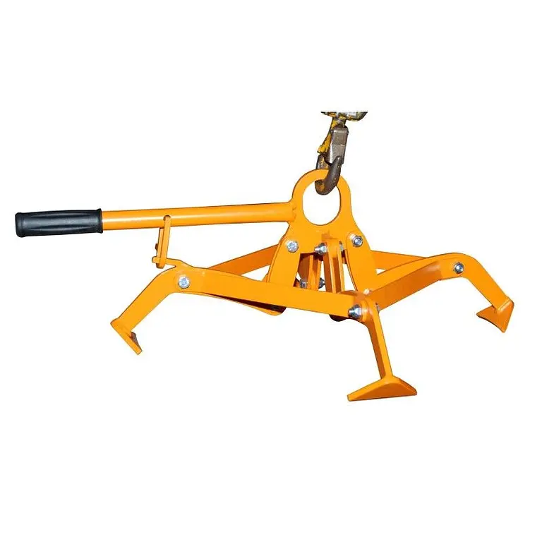 Drum Gripper, painted, orange yellow