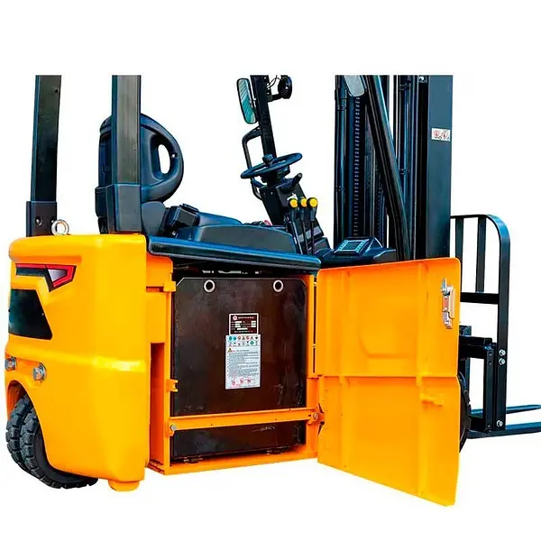 Electric forklift V Series 3 wheels 1800kg 5m triplet mast