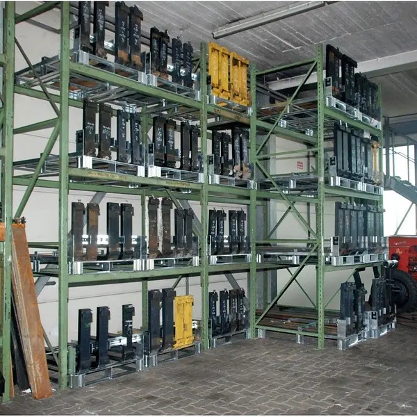 Portahorquillas, galvanizado en caliente