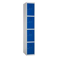 4-door metal locker Initial 250mm 300mm 400mm