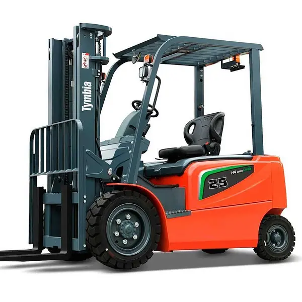 Forklift lithium 2500kg, triplet mast to 4800mm - Lithium battery 80V/202Ah