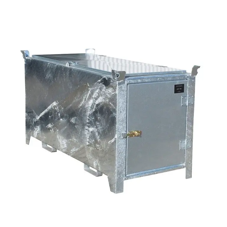 Fluorescent tube box hot galvanized