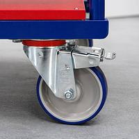 3 shelf rolling table
