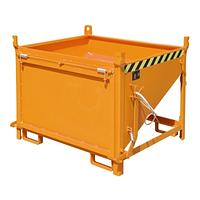 Silo Container, pintado, Amarillo naranja