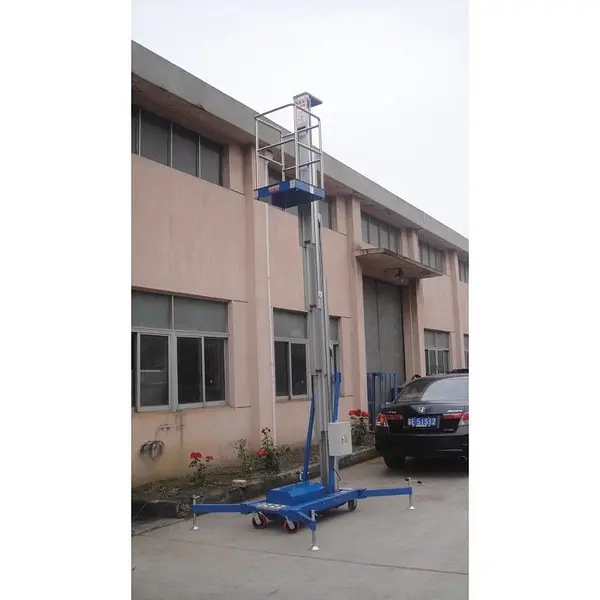 Lifting platform vertical mast 7.5m 125kg