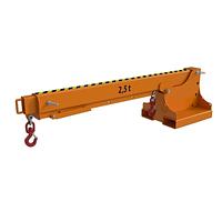 Arms Crane Extensible, painted, Orange Yellow