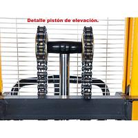 Manupack manual stacker 1000 kg 1600 mm with mobile forks