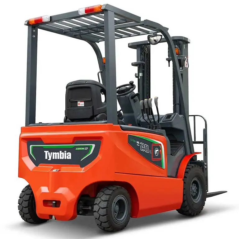 Carretilla elevadora de litio de 1800kg con mástil triplete y elevación de 4800mm