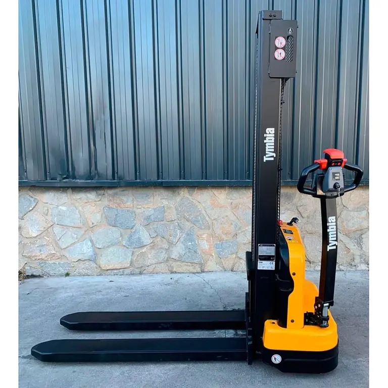 Electric stacker 1200kg with 1350mm forks