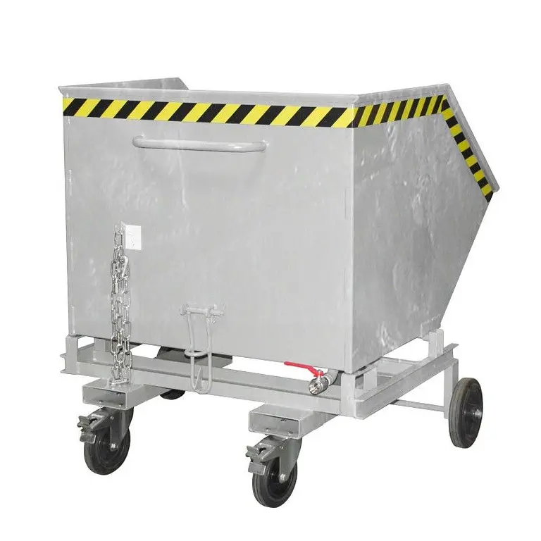 Rubber wheelbarrow hot galvanized