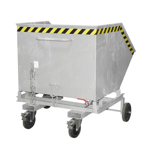 Rubber wheelbarrow hot galvanized