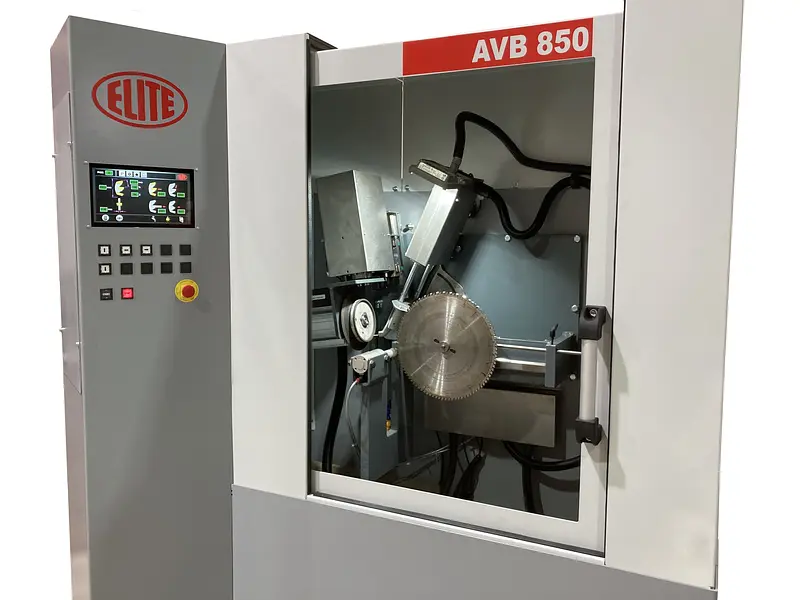 AVB 850 automatic double wheel sharpener for circular saws