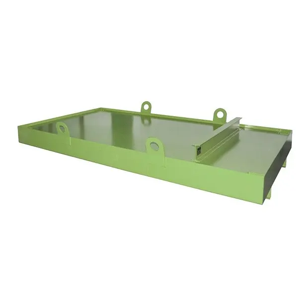 Venda colectiva para contenedores pintada de verde