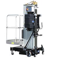 Plataforma Elevadora mástil vertical 10,4m-136kg (batería)