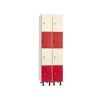 Locker de melamina 4 puertas