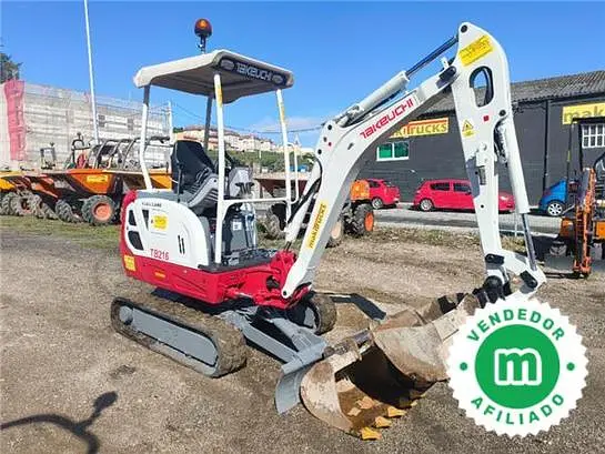 Takeuchi TB216 mini excavator