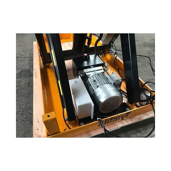Electric scissor lift table 750kg 1300x820mm