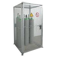 Contenedor para bombonas de gas, galvanizado en caliente
