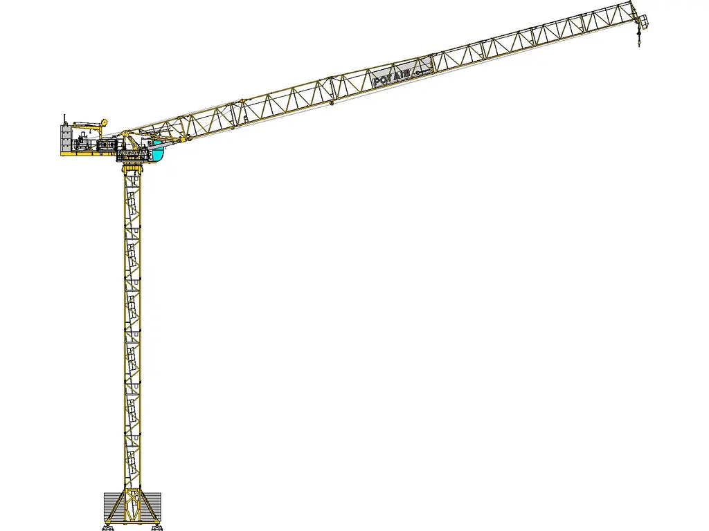 Potain MRH 125 Top-Slewing Cranes