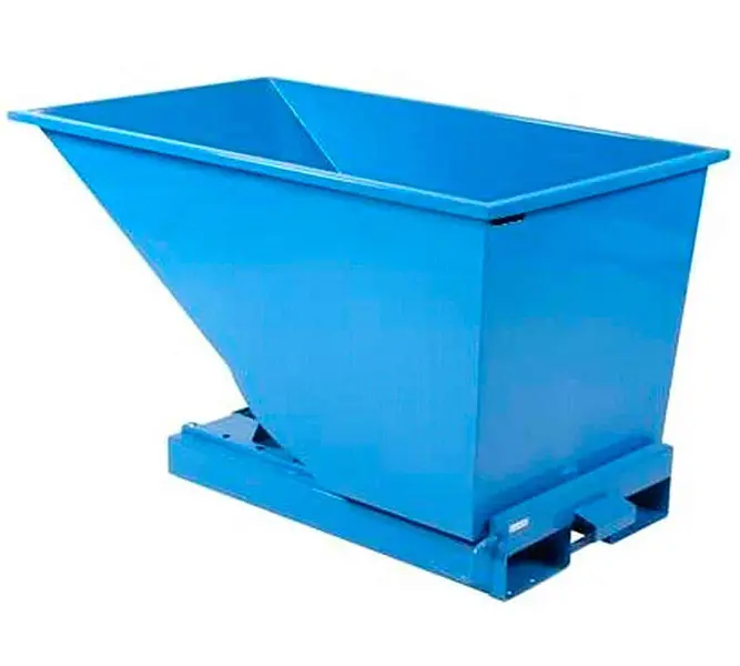 Manupack self-tilting container 1100l 2000 kg