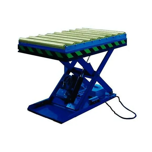 Mesa Elevadora Eléctrica 1000kg a 1000mm de 1300x820mm (con rodillos)