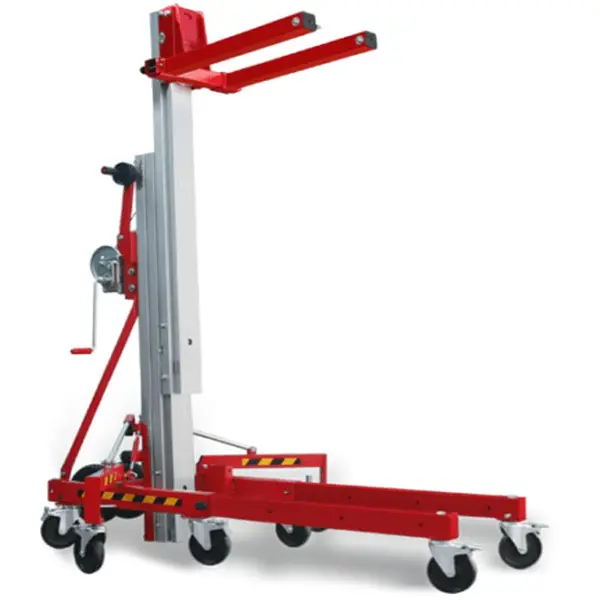 Elevador frontal de aluminio y acero de 250 kg