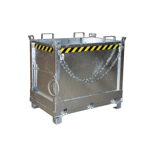 Container with Drop Away base, hot galvanized