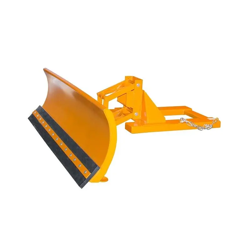 Snow Plows, painted, orange yellow