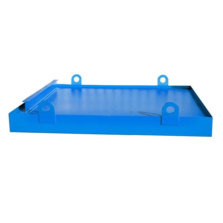 Collective belt for containers, painted, Light blue