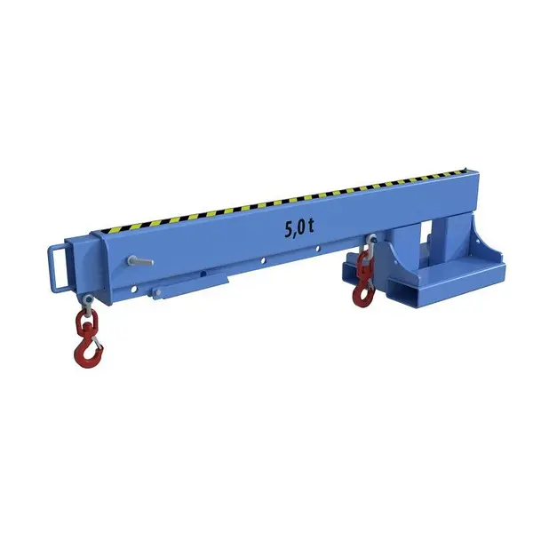 Arms Crane Extensible, painted, Light Blue