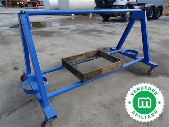 Industrial cable reel holder