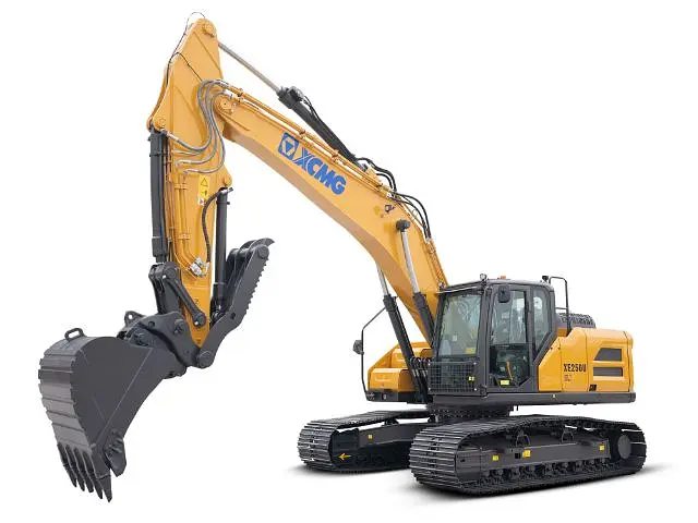 XCMG XE250U Excavator | Cummins Engine, Miller Coupling and Hammer Line