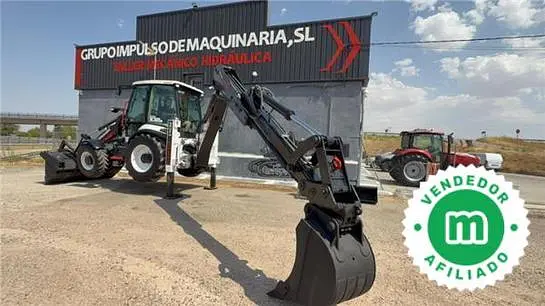 Hidromek HMK 102 B backhoe loader