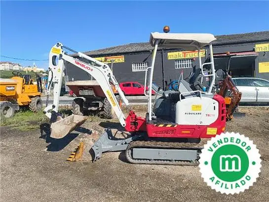 Takeuchi TB216 mini excavator