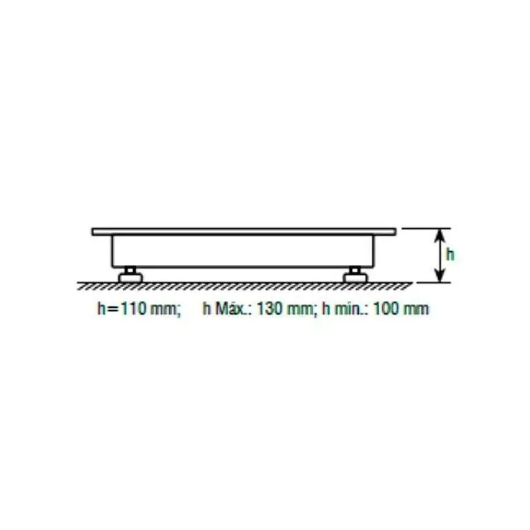 1500kg industrial weighing platform