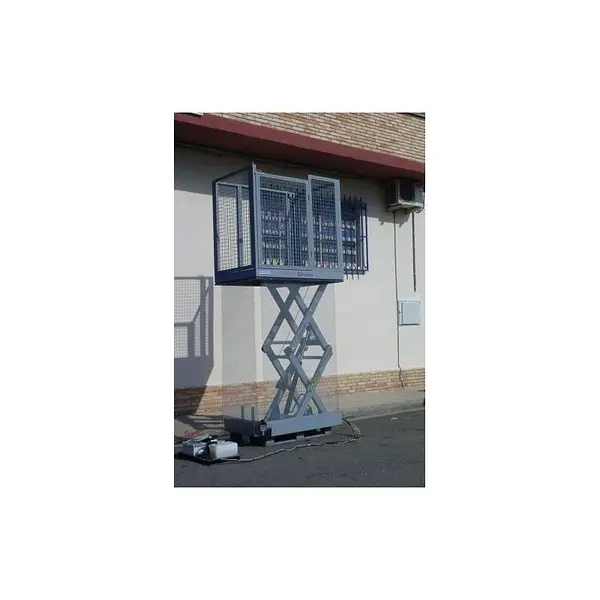 Mesa Elevadora Eléctrica de Tijera 1000kg (con vallas)