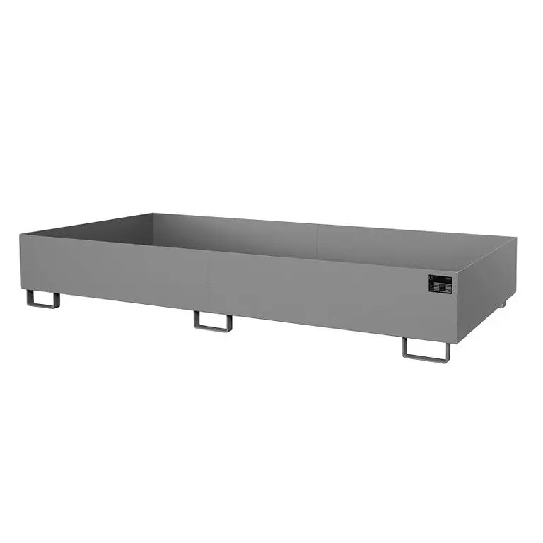 Estante liso gris ratón